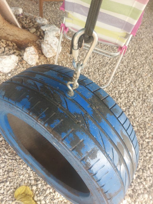 Columpio neumático infantil