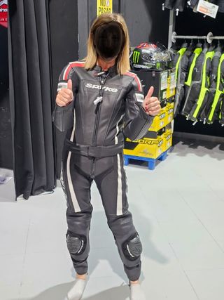 Mono piel Spyke moto mujer talla 40