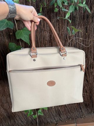 Maletín El Caballo Piel Beige