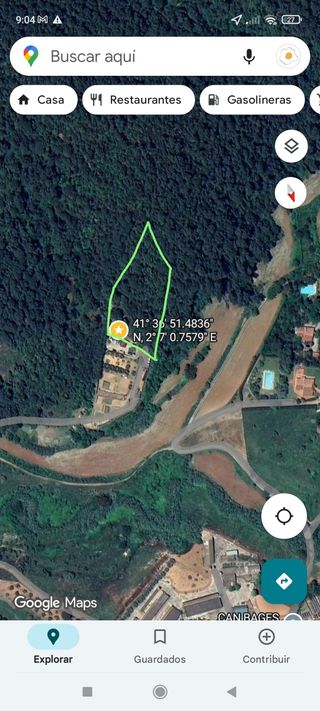 Terreno rústico en alquiler de 8000m2 en Sentmenat