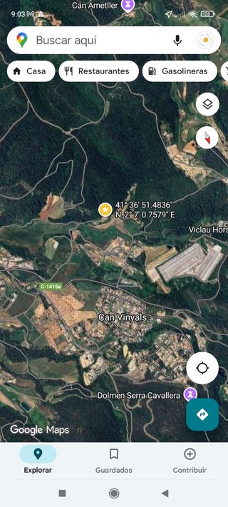 Terreno rústico en alquiler de 8000m2 en Sentmenat