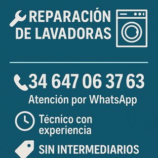 Reparación de lavadoras