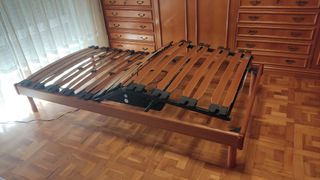Somier Articulado Flex 105x200 Marrón