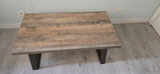 Mesa centro madera oscura - Moderna