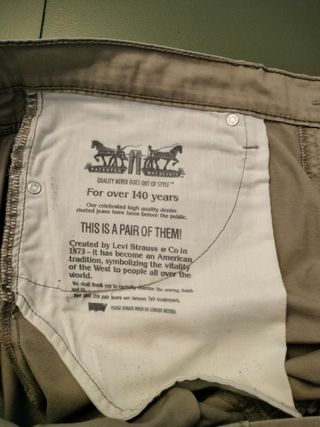 Levi's 541 - Pantalón Beige