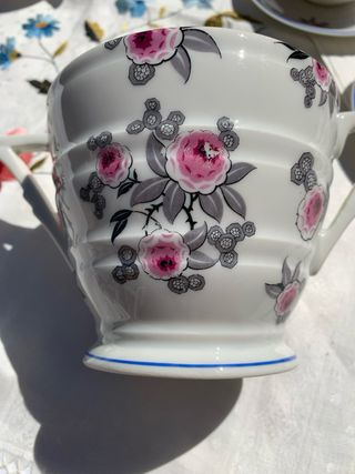 Juego café Art Déco porcelana Limoges