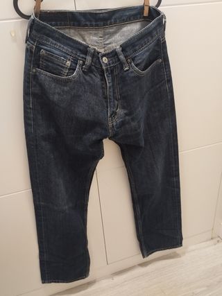 Levi's - Vaqueros Azul Oscuro talla S