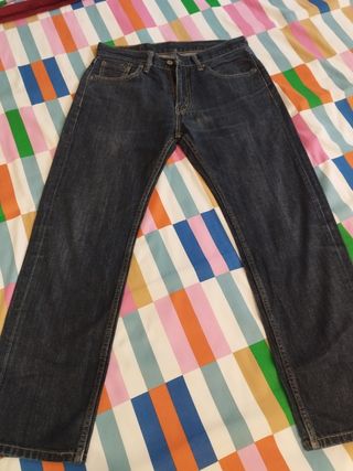 Levi's - Vaqueros Azul Oscuro talla S