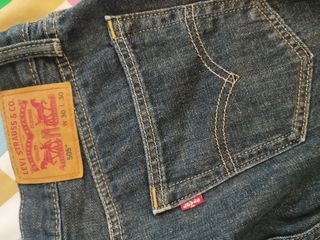 Levi's - Vaqueros Azul Oscuro talla S