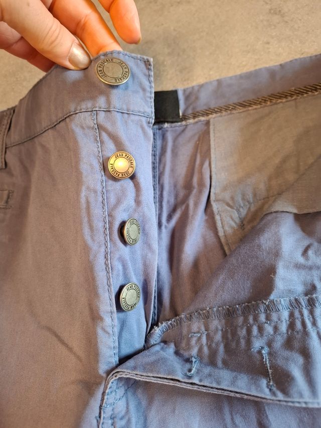 Bermuda Jean Pascale blu tg.48-50
