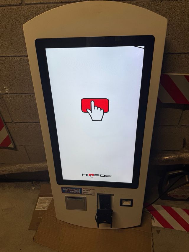 Pantalla táctil pedidos - Kiosco
