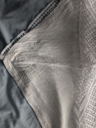 Top blanco de encaje