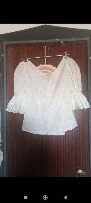Blusa y falda flamenca 