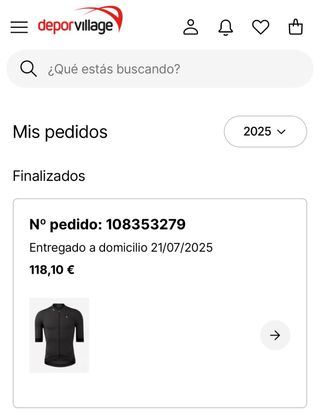 Maillot ciclismo Etxeondo Ondar S