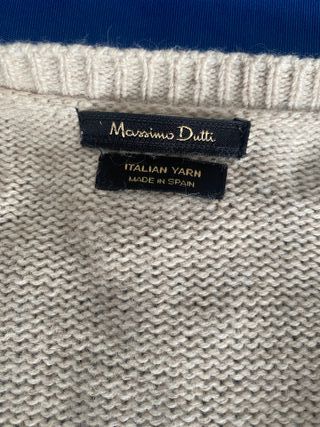 Maglione Massimo Dutti beige XL