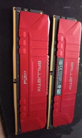 RAM Crucial Ballistix 16GB(2x8gb) 3600MHz
