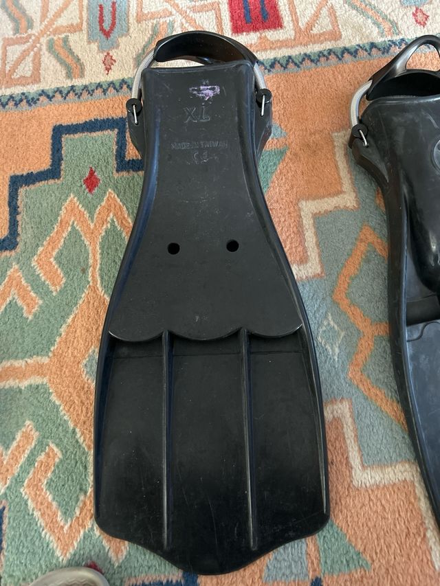 Aletas buceo Tecline XL usadas