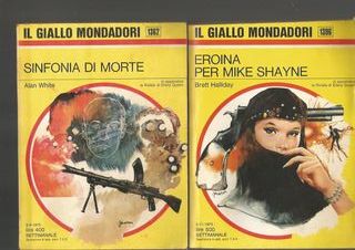 10 gialli Mondadori anni' 60/70:Ellery Queen,Hurt