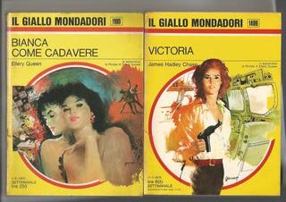 10 gialli Mondadori anni' 60/70:Ellery Queen,Hurt