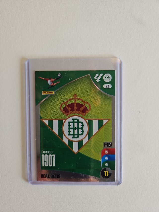 Escudo Real Betis Panini 73