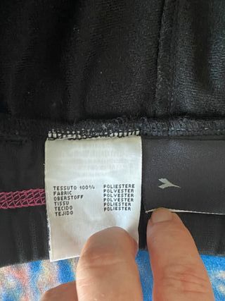 Pantaloni sportivi Diadora neri tg 48