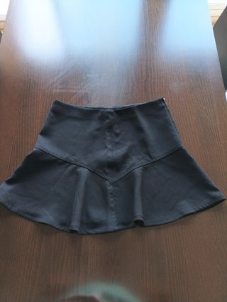Falda negra Mango - Mini