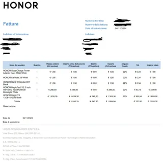 Honor Magic V3 512GB - Nero