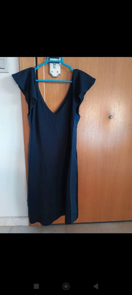 Vestido  Massimo Dutti azul marino