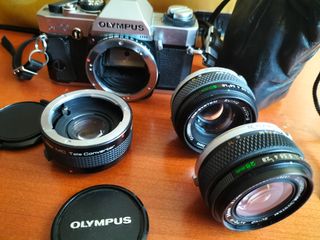 OLYMPUS OM20: Cámara réflex analógica. VINTAGE.