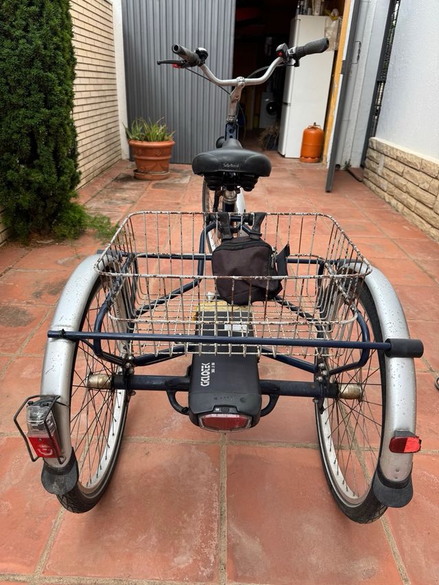 Triciclo electrico adulto ciclotek