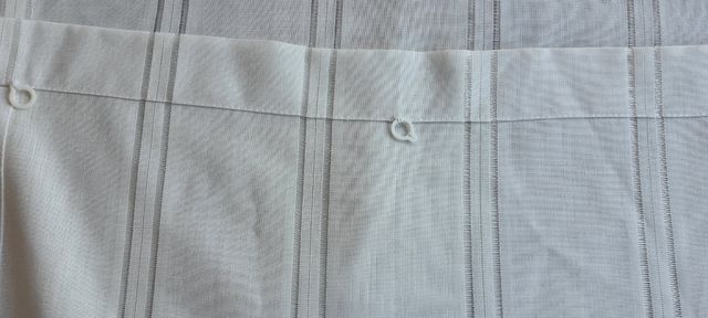 Tende a pacchetto bianche