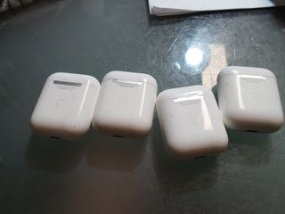 6 estuches AirPods Apple blancos