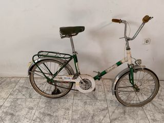 Bicicleta clásica plegable Mobylette