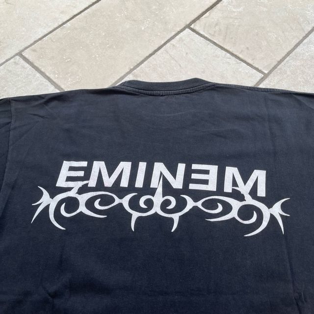 Vintage 2003 Eminem Slim Shady rap promo tee L