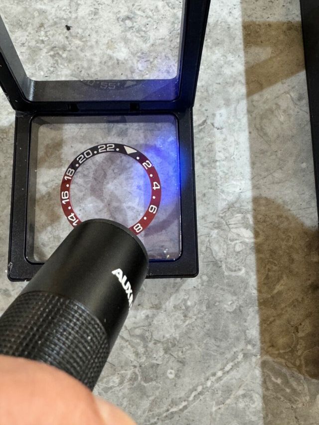 Inserito ghiera Rolex GMT Master II 126710BLRO