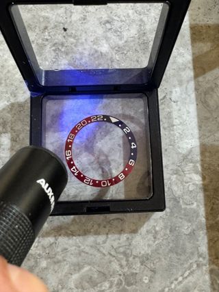 Inserito ghiera Rolex GMT Master II 126710BLRO