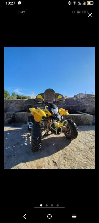 Quad Yamaha Raptor 70