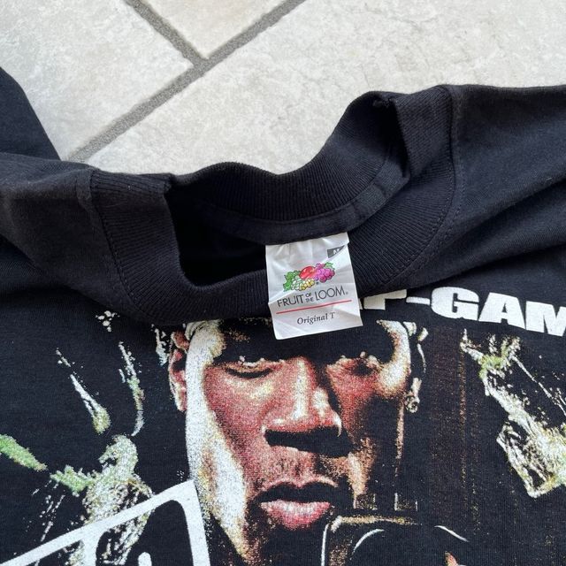 Vintage 2003 50 Cent Rap Game Crack Game rap tee M