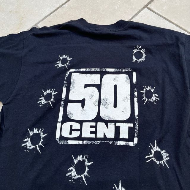 Vintage 2003 50 Cent Rap Game Crack Game rap tee M