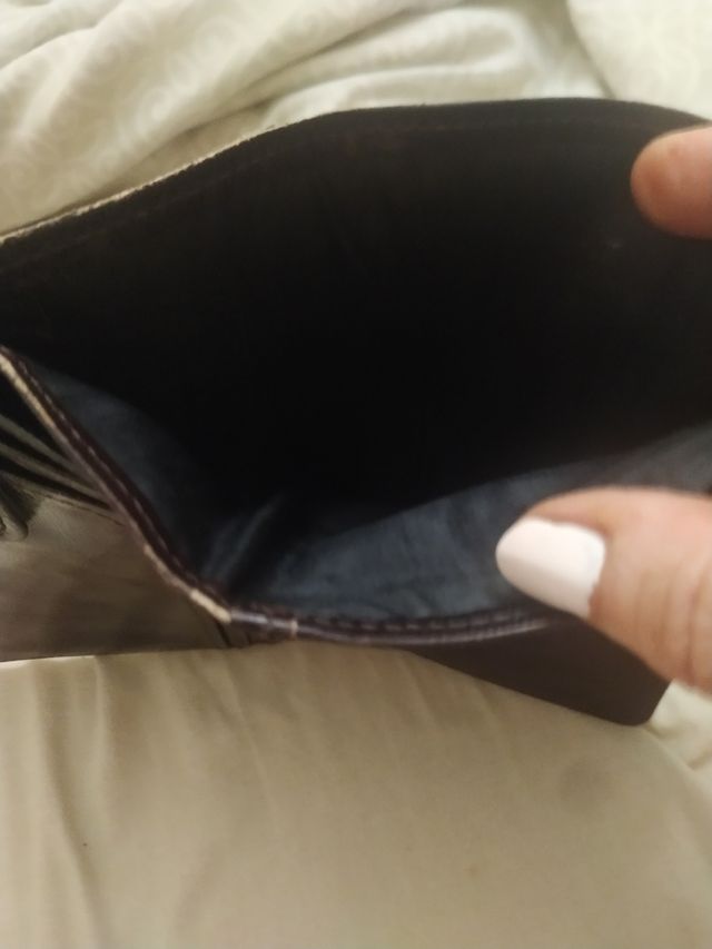 Billetera de Piel - Marrón