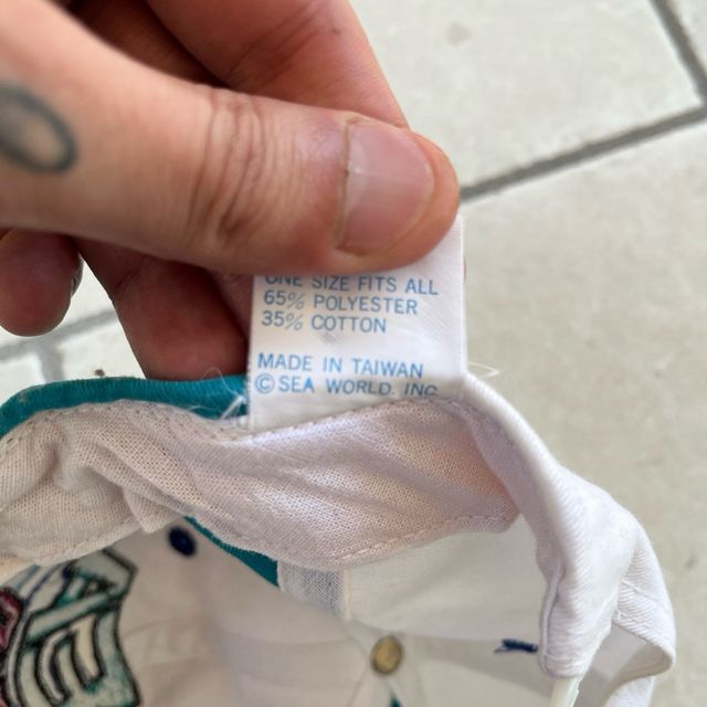 1997 SeaWorld Orlando Florida promo hat