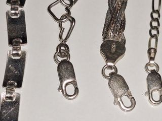 4 Braccialetti Argento 925