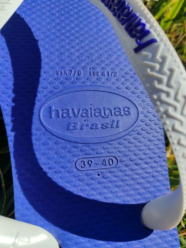 Havaianas azules talla 40