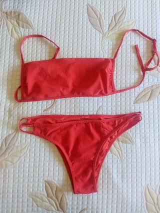 Bikini rojo Oysho - Baño