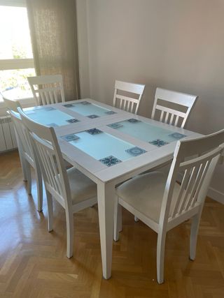 Mesa extensible comedor 