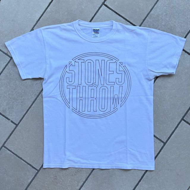 Vintage Y2K Stones Throw promo tee M