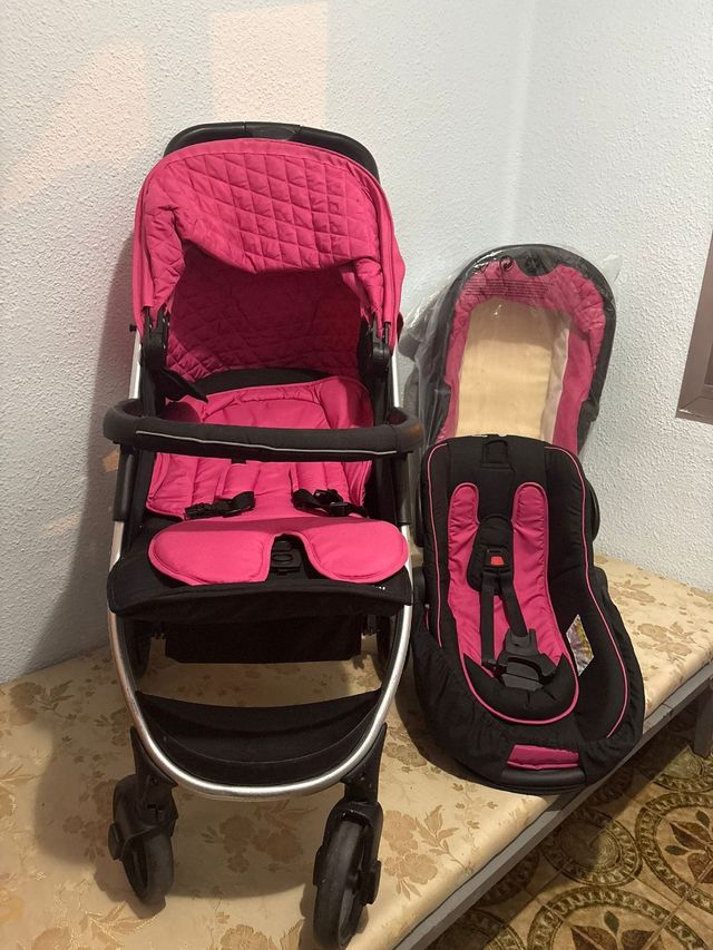 CARRO DE BEBÉ 3 EN 1 COMO NUEVO