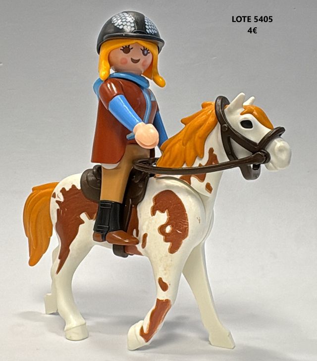 Lote 4515 4611 5405 Y 5406 Playmobil equitación