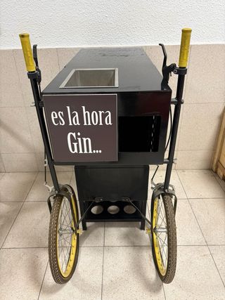 Carrito bar vintage - móvil o decoración