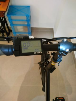 Bicicleta eléctrica plegable de 24'